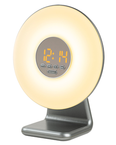 <span class=keywords><strong>Sveglia</strong></span> LED con Suoni della Natura, Radio FM e Caricatore Wireless, con Funzione Alba e Tramonto - Product Image 5