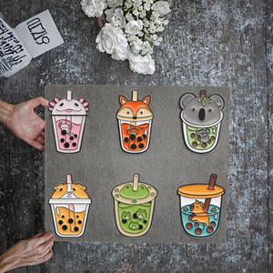 Broche de Aleación Metálica con Diseño de Zorro de Dibujos Animados, Técnica de Fundición, Impresión Tipográfica, Broche de la Unión de Madres - Product Image 3