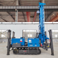 Nouvelle foreuse à eau puissante JW350 2026, profondeur de forage de 350 m, équipement de forage de puits d'eau, machine de forage de puits, avec moteur Cum Mins 93 kW