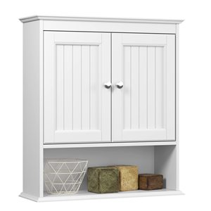 Meuble de salle de bain Mino Kesper, <span class=keywords><strong>armoire</strong></span> murale avec <span class=keywords><strong>2</strong></span> <span class=keywords><strong>portes</strong></span>, étagère ouverte, <span class=keywords><strong>armoire</strong></span> <span class=keywords><strong>à</strong></span> <span class=keywords><strong>pharmacie</strong></span> - Product Image 2