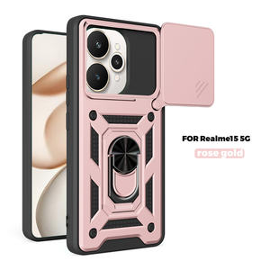 เคสโทรศัพท์ Lichicase รุ่นใหม่ล่าสุด <span class=keywords><strong>ราคา</strong></span>ประหยัด พร้อมเลนส์ป้องกันแบบเลื่อนได้ สำหรับ Realme 16 Pro 16 Pro+  แบบกันกระแทก - Product Image 2