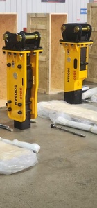 Martillo hidráulico de nueva condición tipo TOP SB 40 para excavadoras de 4-7 toneladas para cargadora Bobcat con motor y núcleo de cincel - Product Image 6