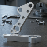 Servicio de mecanizado CNC de alta calidad para producción de piezas de metal de precisión profesional de aluminio con soluciones OEM ODM