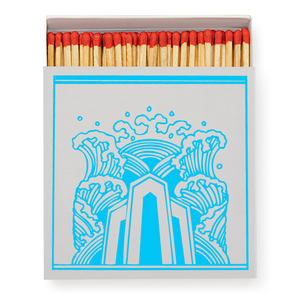 Safety <strong>Matches</strong> for Archivist Classic-125 Eco-Friendly <strong>Extra</strong> <strong>Long</strong> 100mm (110x110x30mm) Custom Art <strong>Matches</strong> Box Gift Set - Product Image 1