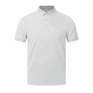 เสื้อโปโลผ้าฝ้ายผสมลินินสำหรับผู้ชาย แขนสั้น ระบายอากาศได้ดี เหมาะสำหรับชุดทำงานฤดูร้อน - Product Image 3