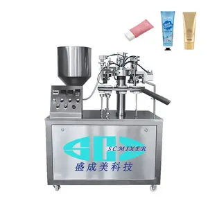 Semi-automatic internal heating tube filling and sealing machine toothpaste making Machine