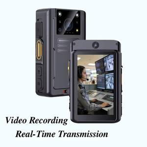 Caméra corporelle 4G WiFi 2K en promotion avec fonction talkie-walkie PTT, interphone, SOS, GPS et étanchéité IP67 pour usage policier, personnel ou gouvernemental - Product Image 1