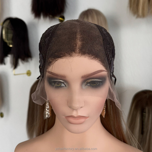 Perruque Lace Front sans colle, 13x4 HD Lace, Cheveux Humains Remy, Ondulation Body Wave, Blond Cendré Balayage, pour Femmes Juives, Vente en Gros - Product Image 5