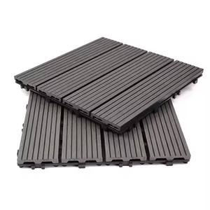 Baldosas de Madera y Plástico Compuesto (WPC) SHENGCHENG al por Mayor, Diseño Encastrable para Terrazas, Patios y Piscinas al Aire Libre - Product Image 1