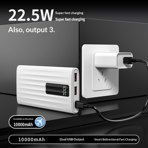 Nuovo Arrivo 2025: <span class=keywords><strong>Power</strong></span> Bank PD Ricarica Super Veloce 22.5W 20W 10000mAh 20000mAh 2 Porte - Ingrosso Fabbrica, Personalizzazione OEM con Logo - Product Image 4