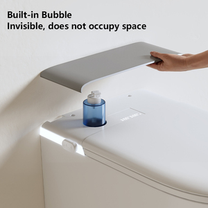 Toilettes intelligentes sans rebord, siphon mural en P, <span class=keywords><strong>WC</strong></span> <span class=keywords><strong>suspendu</strong></span>, toilettes intelligentes suspendues au mur - Product Image 3
