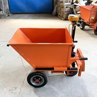 Mini-dumper sur roues 1 tonne, hydraulique, auto-déchargeur, diesel