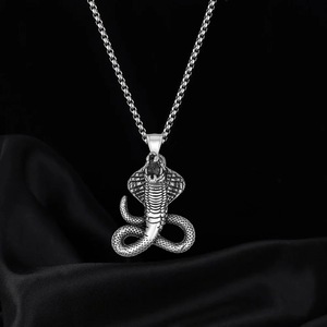 Grosir modis ular ular ular kalung Choker Hip Hop Punk <span class=keywords><strong>Retro</strong></span> pria dan wanita paduan kalung - Product Image 2