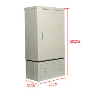 Armoire de raccordement fibre optique 144-192 fibres, boîtier de fusion étanche extérieur, armoire de raccordement de câbles FTTH, <span class=keywords><strong>ODC</strong></span> montée au sol - Product Image 2