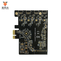 Carte de circuit imprimé 4 couches ENIG couleur soudure noire, norme IPC-3, fabrication de cartes de circuit imprimé ENIG, usine de fabrication de cartes de circuit imprimé