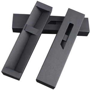 Sang trọng tông bút chì hộp giấy với biểu tượng tùy chỉnh 2 mét cứng nhắc nắp và cơ sở mẫu miễn phí Matt cán và dập nổi - Product Image 6