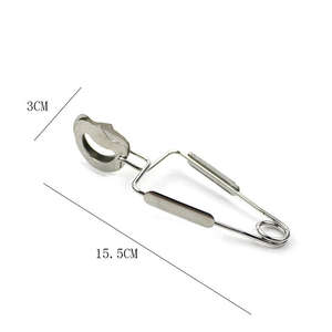 Cuisine personnalisée durable en acier inoxydable poli <span class=keywords><strong>escargot</strong></span> français sucre cube glace en acier inoxydable alimentaire mini <span class=keywords><strong>pince</strong></span> - Product Image 5