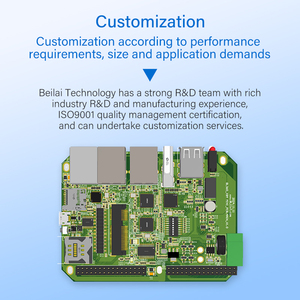 كمبيوتر مدمج عالي الأداء متعدد ذاكرة الوصول العشوائي والتخزين مع معالج 4*A53 I.MX8M ومنافذ RS232/RS485 وCAN وDI/DO وAI/AO لأنظمة تخزين الطاقة EMS/BMS - Product Image 6