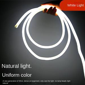 LED Waterproof Neon <b>Strip</b> <b>PVC</b> Silicone Flexible Outdoor Lighting for Residential Building Linear Use IP65 Rated 2-Year Warranty - Product Image 4