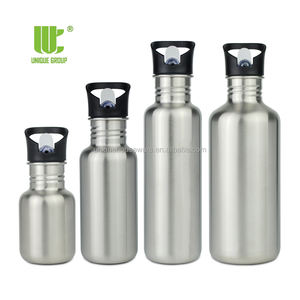 Klean <span class=keywords><strong>Kanteen</strong></span> Bouteille d'eau classique en acier inoxydable 12oz 18oz 27oz 40oz Conception unique Adultes 18/8 Matériau Poli Sans danger pour l'ébullition - Product Image 1