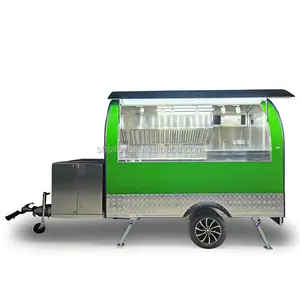 汉堡摊移动食品卡车移动咖啡卡车销售冰淇淋食品拖车