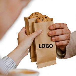 Bolsa de Papel Kraft Personalizable, Resistente al Aceite, Encerada, para Envasado de Productos de Panadería - Product Image 4