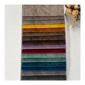 Personnalisé 100% Polyester Impression Velours Tissu Impression Conception Velours Pour La Maison Déco Matériel Pour Canapé Ensemble - Product Image 1