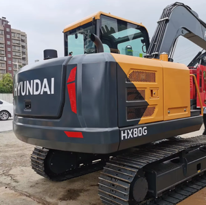 Promotion à durée limitée : Mini-excavatrice sur chenilles Hyundai HX80G HX60G d'origine coréenne, presque neuve, à vendre. - Product Image 6