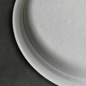 Assiettes jetables écologiques <span class=keywords><strong>pour</strong></span> mariage, 6 pouces, biodégradables, en bagasse de canne à sucre, compostables, <span class=keywords><strong>pour</strong></span> plats à <span class=keywords><strong>emporter</strong></span> - Product Image 3
