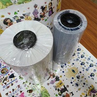 Film d'impression A/B pour transfert thermique UV DTF EASY COLOR, étiquette en cristal pour imprimantes DTF A3 avec matériau PET à haute adhérence