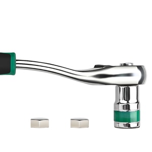 Llave de trinquete de cabeza de pera de 72 dientes con liberación rápida, llave de trinquete de dado que ahorra esfuerzo, de 1/4", 3/8", 1/2" para reparación automotriz - Product Image 4