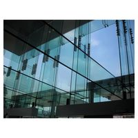 Mur-rideau en verre architectural Prima, mur-rideau à double vitrage, façade en verre réfléchissant avec structure en aluminium, fournisseur chinois