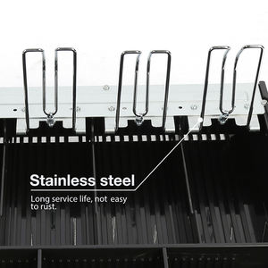 Tiroir-caisse double étage robuste en métal pour <span class=keywords><strong>paiement</strong></span> électronique HER-415 pour supermarché - Product Image 4