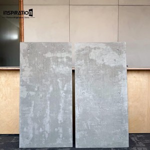 Fabricant de panneaux à granulats apparents, style industriel, panneaux en ciment à trous de vers, revêtement mural en béton imperméable - Product Image 3