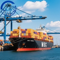 Service de logistique transitaire, agence d'expédition FCL, livraison porte-à-porte, LCL Express, agent DDP, Chine vers les États-Unis par mer