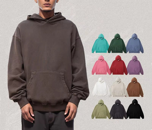 Unisex <span class=keywords><strong>felpa</strong></span> con cappuccio squadrato in bianco a forma di primavera leggero di alta qualità Pullover senza stringhe <span class=keywords><strong>felpa</strong></span> <span class=keywords><strong>Slim</strong></span> <span class=keywords><strong>Fit</strong></span> con cappuccio da <span class=keywords><strong>uomo</strong></span> - Product Image 5