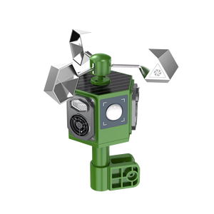 Répulsif solaire à ultrasons contre les parasites Sonic Bird Sparrow pour la ferme Réflecteurs d'oiseaux alimentés par le vent Dispositifs d'effarouchement pour l'extérieur - Product Image 2