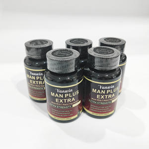 Suplementos Orgánicos, Cápsulas de Raíz de Maca Negra Extra Grande PLUS, Suplemento Dietético, Cápsulas para Mejorar la Potencia Masculina - Product Image 1