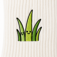 Chaussettes antidérapantes pour Pilates à motif brodé, vente chaude, directement de l'usine