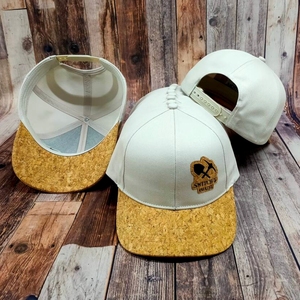 Nouveau style <span class=keywords><strong>de</strong></span> casquette <span class=keywords><strong>de</strong></span> baseball brodée <span class=keywords><strong>en</strong></span> liège à 6 panneaux <span class=keywords><strong>en</strong></span> coton à bord incurvé Street & Sporty pour l'impression <span class=keywords><strong>de</strong></span> bouffées d'affaires - Product Image 6