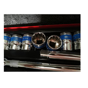 <span class=keywords><strong>25</strong></span> Cái Ổ Cắm Cờ Lê Đặt 1/2 "Bộ Dụng Cụ Sửa Chữa Xe Hơi Ratchet - Product Image 3