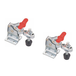 Hao Shou Vertical Right Angle <b>Clamp</b> HS-13005-HB Steel Metric Industrial <b>Clamp</b> Polished Surface Non Adjustable - Product Image 4