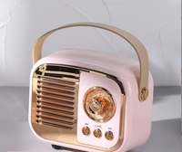 Speaker baru, retro mini portabel kartu audio radio speaker nirkabel
