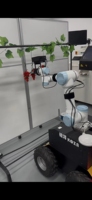 Robot collaboratif à 6 axes, robot de récolte des fruits et légumes, peut être équipé d'un chariot mobile