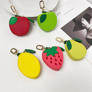 Borsellino Portamonete Mini a Forma di Frutta, Simpatico Portaoggetti Piccolo da Appendere per <span class=keywords><strong>Borse</strong></span> - Offerta Imperdibile - Product Image 5