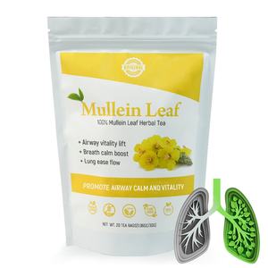 Chinaherbs Productos de Empaque Personalizado, Hoja de Gordolobo 100% Pura y Natural, Bueno para el Tracto Respiratorio, Té de Hoja de Gordolobo, Mezcla de Té de Flor de Gordolobo - Product Image 1