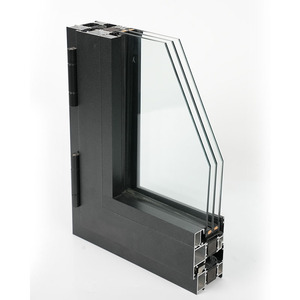 Profils en aluminium extrudé 6063 à rupture <span class=keywords><strong>de</strong></span> pont thermique thermolaqués pour cadres <span class=keywords><strong>de</strong></span> fenêtres coulissantes/à battants/à hublot/à double battant et <span class=keywords><strong>de</strong></span> portes - Product Image 1