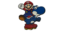 Pins de Esmalte Suave de Mario y Yoshi - Para Fanáticos, una Forma Excelente de Mostrar el Amor por los Personajes de Videojuegos Adorables