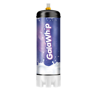 Galawhip - Dispensadores de Crema de Acero al Carbono Ecológicos de Alta Presión, 2.2L, 1364g, Cilindro de Gas Desechable de Grado Alimenticio, 4 Unidades por Caja - Product Image 6