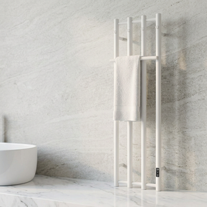 Sèche-serviettes électrique haute puissance à séchage rapide, grande capacité, séchoir à serviettes de salle de bain en forme d'échelle - Product Image 3